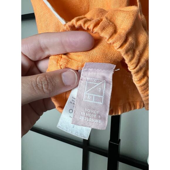 Matthew Bruch Tie Waist Crop Top Size 1 - Picture 5 of 7